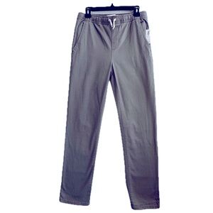 NWT OLD NAVY Youth Straight Leg Pants XXL 18 Relaxed Fit Gray Turtle Dove